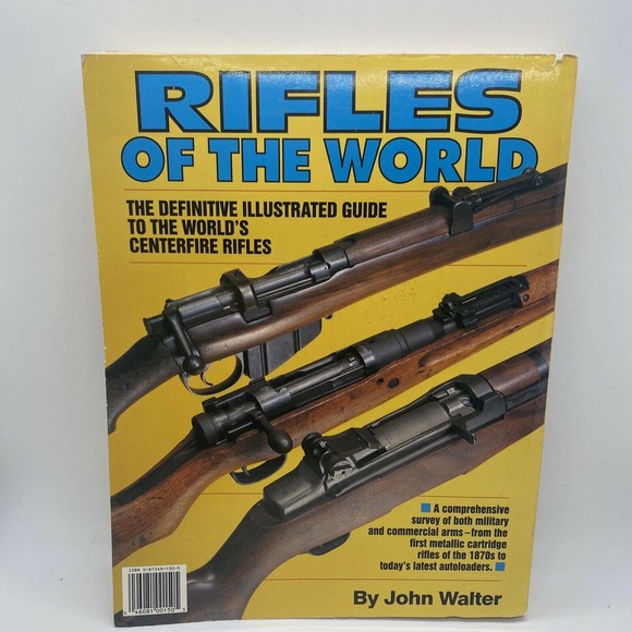 1993 Rifles of the World Paperback Book Reference Guide by John Walter - Picture 3 of 9